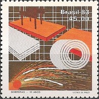 BRAZIL - NATIONAL STEEL CORPORATION (SIDERBRÁS), 10th ANNIVERSARY 1983 - MNH - Unused Stamps