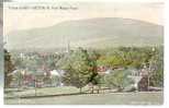 Jolie CP Ancienne Etats Unis Village Of Bennington Vermont From Weeks Street -  Ed Griswold N° 2 Hand Colored - Bennington