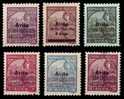 (009) Macau  1936  Airmails / Poste Aerienne / Luftpost / 1936  * / Mh  Michel 294-99 - Autres & Non Classés