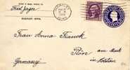 1255. Entero Postal  HARTLEY (iowa) 1934 - ...-1900