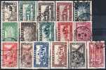 MAROC - 16 Timbres Oblitérés - Used Stamps