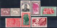 MADAGASCAR - 8 Timbres ** Et * - Neufs