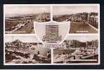 1949 Real Photo Postcard Great Yarmouth With Slogan "Blood Donors Are Still Urgently Needed" Health Theme  - Ref 445 - Great Yarmouth