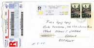 Carta Certificada,  TOULOUSE  CROIX   DE PIERRE ,( Francia) 2005, Cover, Tettre, - Storia Postale