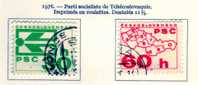 Tchécoslovaquie, CSSR : N° 2176/2177 (o) - Used Stamps