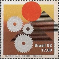 BRAZIL - VALE DO RIO DOCE MINING COMPANY, 40th ANNIVERSARY 1982 - MNH - Unused Stamps