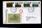 GREAT BRITAIN - 1979  HORSERACING PAINTINGS  FDC - 1971-1980 Decimale  Uitgaven