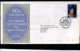 GREAT BRITAIN - 1980  BIRTHDAY OF QUEEN MOTHER  FDC - 1971-1980 Decimal Issues