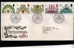 GREAT BRITAIN - 1980  CHRISTMAS  FDC - 1971-1980 Em. Décimales