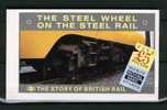 Carnet De Prestige De 5£ - DX7 (S-G) - The Steel Wheel On The Steel Rail : The Story Of British Rail - Booklets