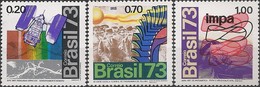 BRAZIL - COMPLETE SET SCIENCES 1973 - MNH - Autres & Non Classés