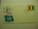 374  GUINEA GUINEE  FLAG SERIES  FDC UNITED NATIONS YEAR 1980 OTHERS IN MY STORE - Sobres