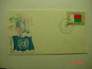 381  MADAGASCAR MALGACHE FLAG SERIES  FDC UNITED NATIONS YEAR 1980 OTHERS IN MY STORE - Sobres