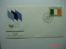 401  IRELAND EIRE IRLANDA  FLAG SERIES  FDC UNITED NATIONS YEAR 1982 OTHERS IN MY STORE - Sobres