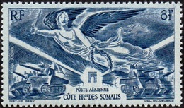 Anniversaire De La Victoire - Détail De La Série Cote Des Somalis N° PA 13 * - 1946 Anniversaire De La Victoire