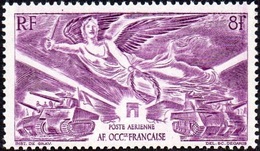 Anniversaire De La Victoire - Détail De La Série AOF N° PA 4 * - 1946 Anniversaire De La Victoire