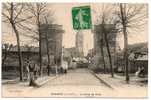 Carte Postale Ancienne Mennecy - La Porte De Paris - Mennecy