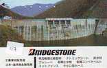 BRIDGESTONE Sur Telecarte (117) - Reclame