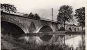 Cpsm Dentelee CHARMES ( Vosges) Le Grand Pont Sur La Moselle 1949 ( Adressee A Sannois) - Charmes