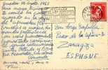 Postal BRUXELLES 1953. Manneken Pis - Storia Postale