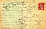 Postal  LOURDES (Hautes Pyrinees) A España 1927. Bernadette - 1922-26 Pasteur