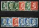 FRANCE 1923-26 Y&T 170/81 "TYPE PASTEUR SERIE DE 12 VALEURS" NEUFS SANS CHARNIERE XX TTB - 1922-26 Pasteur