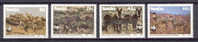 Namibia 1991 Mi. 702-05 Zebra WWF Panda Issue Complete Set MNH** - Namibia (1990- ...)