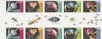 Australia-2009 Micromonsters Gutter Strip MNH - Hojas, Bloques & Múltiples