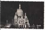 75..PARIS..LA BASILIQUE DU SACRE COEUR DE MONTMARTRE ILLUMINEE..NON ECRITE - Paris By Night
