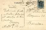 Postal MOLLET (Barcelona)  1928. Alfonso XIII - Lettres & Documents