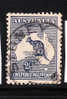 Australia Kangaroo And Map 2 1/2p Used - Usati