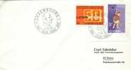 LUXEMBOURG  1972  EUROPALIA  POSTMARK - Briefe U. Dokumente