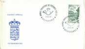 LUXEMBOURG  1967  EUROPALIA  POSTMARK - Lettres & Documents