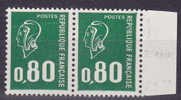 VARIETE TYPE BEQUET  TENANT A EXEMPLAIRE NORMAL NEUFS LUXES - Unused Stamps