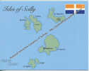 Map Of The Isles Of Scilly - Carte Géographique Des Iles De Scilly (Grade Bretagne) - Sonstige & Ohne Zuordnung