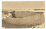 Mission D'AMERIQUE -CPA - Construction D'un Igloo - Other & Unclassified