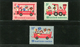UNITED NATIONS - NEW YORK   - 1960  20th ANNIVERSARY OF UNICEF SET    MINT NH - Unused Stamps