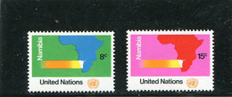 UNITED NATIONS - NEW YORK   - 1973  NAMIBIA  SET   MINT NH - Neufs