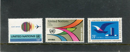 UNITED NATIONS - NEW YORK   - 1974  AIRMAIL   SET   MINT NH - Nuovi