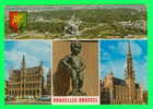 BRUXELLES-BRUSSEL  - 4 MULTIVUES - CIRCULÉE EN 1976 - - Multi-vues, Vues Panoramiques