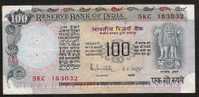 INDE INDIA     P85A   100  RUPEES  (1979)   FINE + - Inde