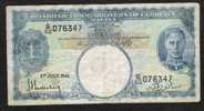 MALAYA  P11   1  DOLLAR  1941  #G/52  FINE - Malaysie