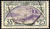 France B7 Used 35c+25c Trench Of Bayonets - Used Stamps