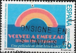 SPAIN 1995 Spanish Cinema -  60p. - "Volver A Empezar" (dir. Jose Luis Garci)  AVU - Used Stamps