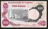 NIGERIA  P17b  10  NAIRA (1973) Signature 2     VF   NO P.h. - Nigeria