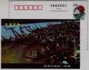 Dragon Boat Racing,China 2001 Xupu Landscape Advertising Pre-stamped Card - Rowing