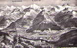 DAVOS-PLATZ Panorama U. Silvrettagruppe - Graubunden Canton - Good Postmark - SUISSE - Davos