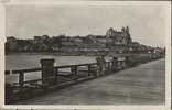 68 - Neuf-Brisach -Carte Photo Pont De Bateaux Et Vue Sur Vieux-brisach - Neuf Brisach