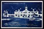 Paris - Exposition Coloniale De 1931 - Mount Vernon - La Maison De George Washington La Nuit - Dos Vierge - Tentoonstellingen