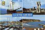 CPSM  La Seyne Sur Mer  (83)  Multivues  Très Bon état - La Seyne-sur-Mer